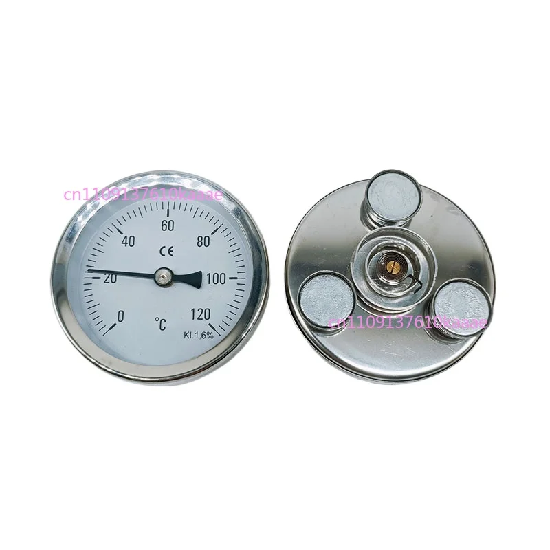 

0-100 120 200300 Degrees Mold Surface Magnet Thermometer Mold Temperature Meter Iron Absorption Surface Boiler Thermometer