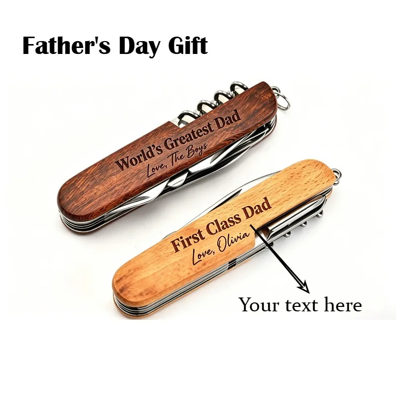 Portable Multi-purpose Knife 11 in 1 Folding Stainless Steel Cross Screws Wood Saw Scissors Emergency Pocket Father's Day Gift