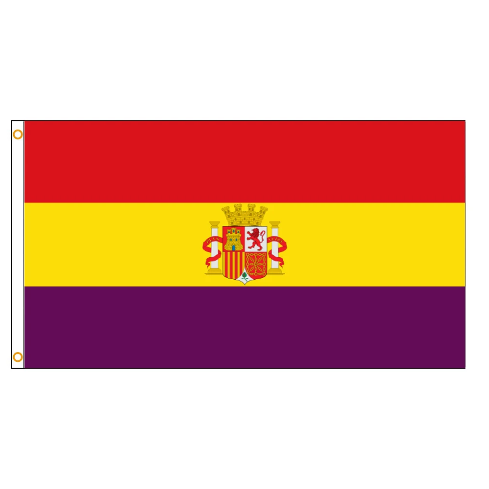 90x150cm 3x5FTS Second  Republic Flag 1931-1939