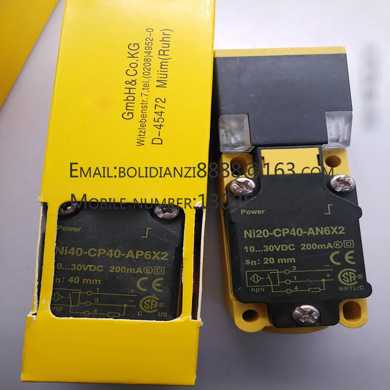 

Proximity switch sensorNI30-CP40-FZ3X2-H1141 NI20-CP40-AN6X2 Brand new original