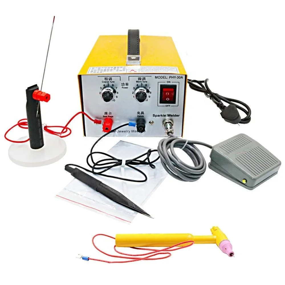 30A Spot Welding Machine Pulse Spot Welder Necklace Circle Welding Equipment Jewelry Spot welding machine