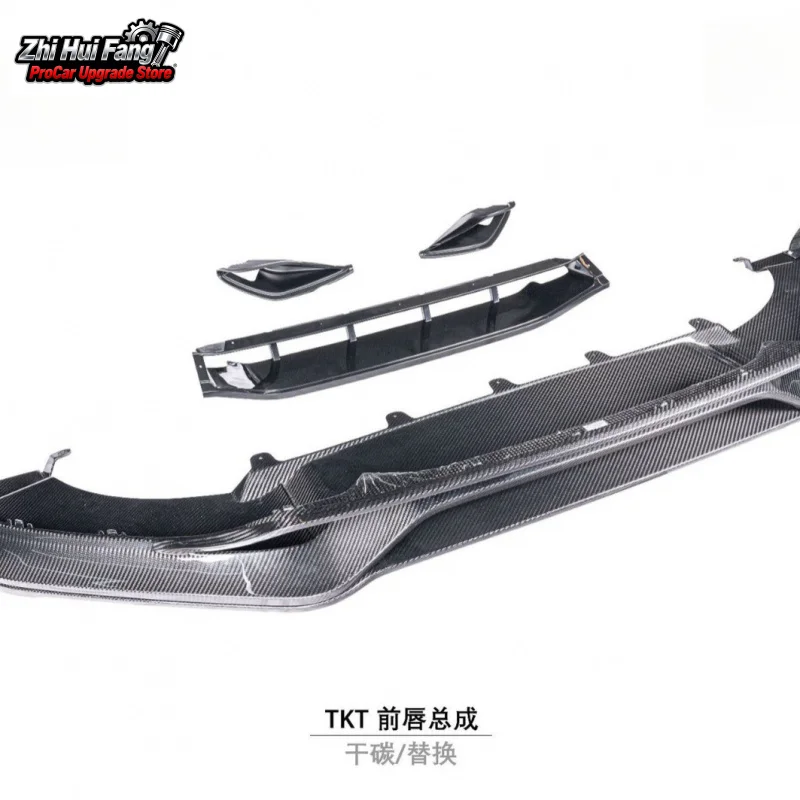 

Подходит для 18-23 Cayenne 9Y0.1 Low Spec TKT Fiber Front Lip Assembly Dry Carbon + PP/Замена