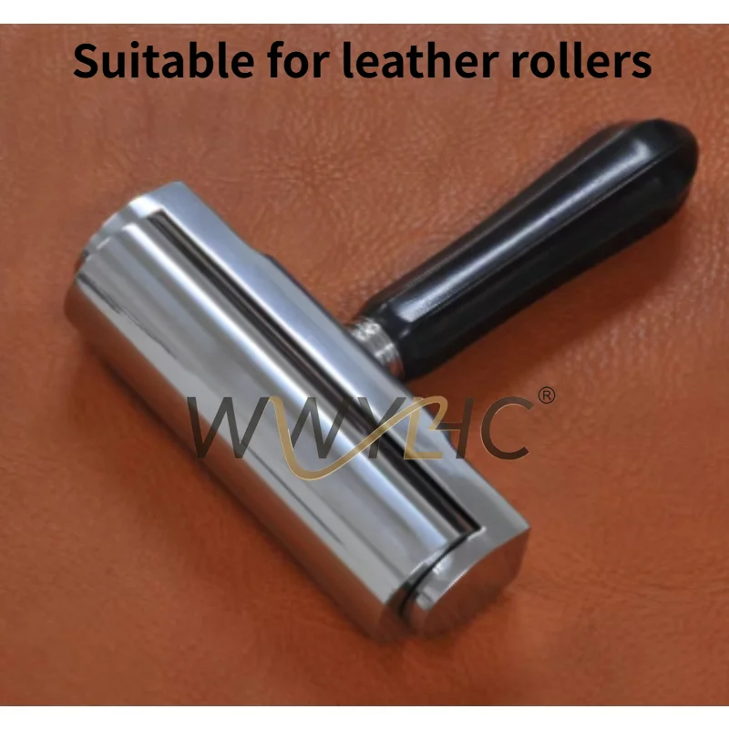 Solid Roller Press Wheel Roller Tool for Leather Craft DIY Gluing Laminating Bonding and Pressing