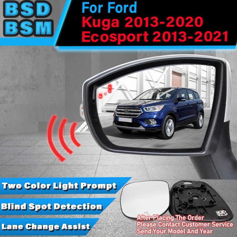 Car Blind Spot Monitoring System BSD BSA BSM Parking Sensor Lane Change Assist For Ford Kuga 2013-2020 Ecosport 2013-2021