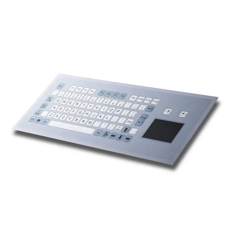 81-Key waterproof, dustproof and rust-proof industrial medical membrane keyboard