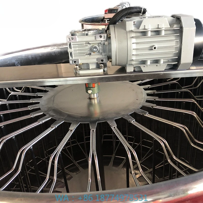 آلة استخراج الدوار تستخدم مستخرج العسل للبيع 24 الإطار التلقائي عكسها شعاعي معالجة عسل النحل #1