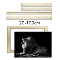 30x40 40x50 50x70 60x90 Canvas Frame Wooden Frames Wooden Photo Oil Painting Canvas Diamond Painting Frames Canvas Wood Wall