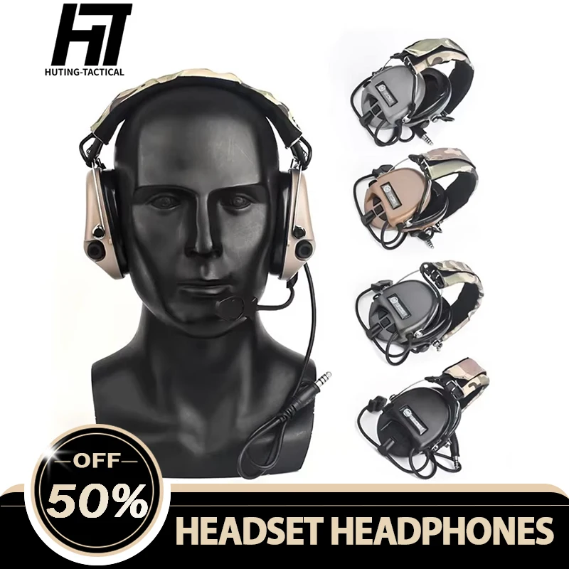 WADSN Auriculares tácticos MSA Sordin para airsoft y caza
