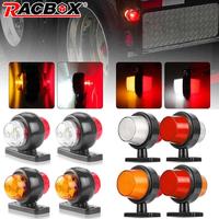 Truck LED Double Sides Marker Light Stop Warning Lamp Tail Brake Light Turn Signal Lamp 12V 24V For Trailer Lorry Van Tractor RV