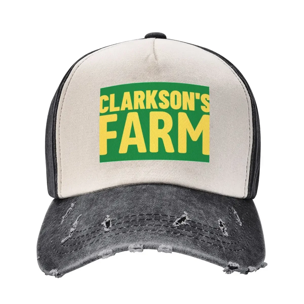 

Clarksons Farm - Yellow Baseball Cap birthday luxury caps Hat men dad hat Women's Golf Wear Men's