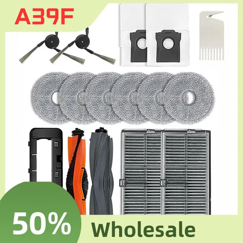 Benchmade Quality For Dreame X40/X40 Pro/X40 Ultra Robot Vacuum Cleaner Main Side Brushes Hepa Filters Mop Pads Replacement Acce