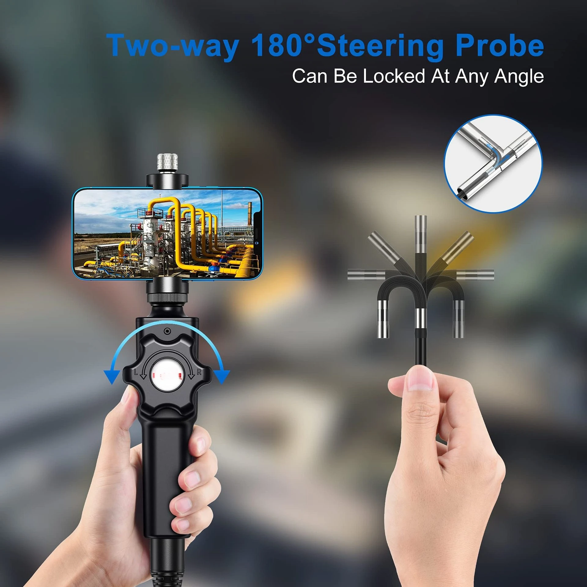 Steering Borescope/Industrial Endoscopes
