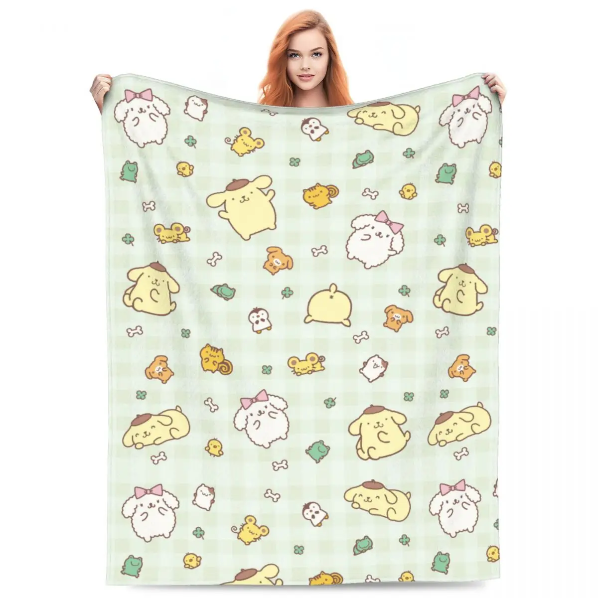 Love Gifts Kawaii Pompompurin Things Blanket Amazing Micro Fleece Blankets and Throws