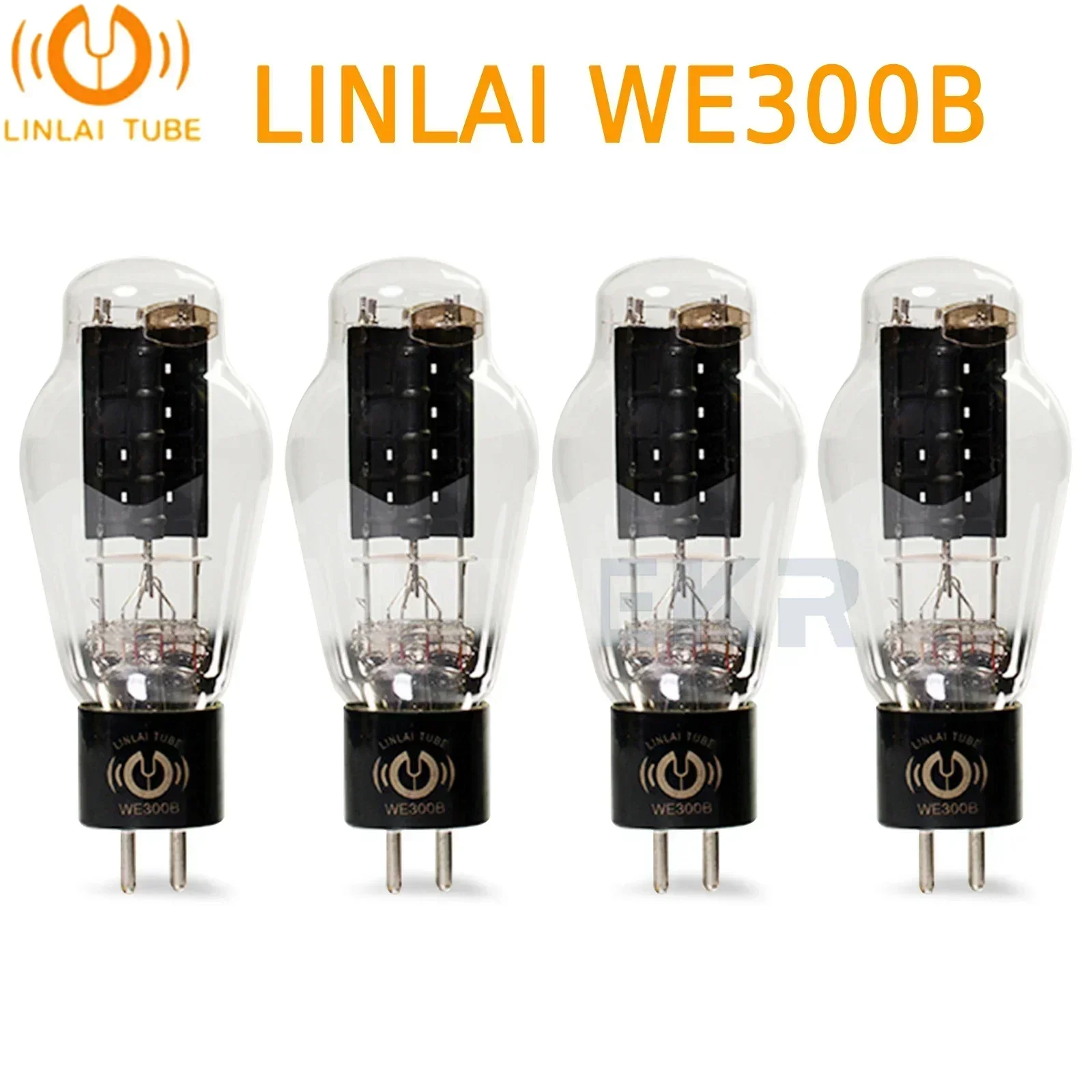 LINLAI Tube WE300B Vacuum Tube Upgrade PSVANE KR300B 300B Tubes Amplifier Kit HIFI Audio Valve Original Exact Match Genuine