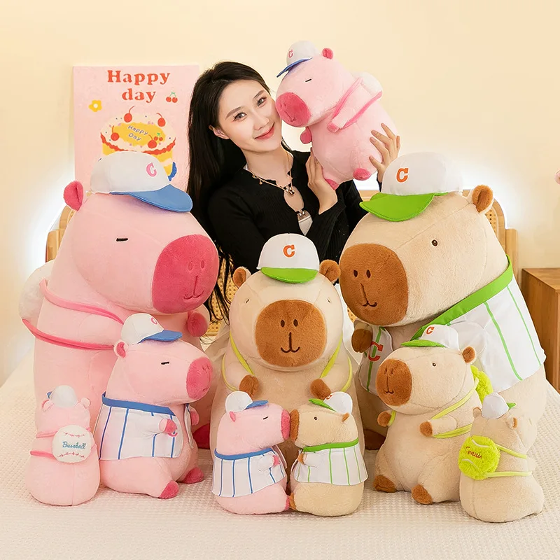 25-55 cm Kawaii Beliebte Sport Delphin Plüsch Puppe Baseball Rucksack Delphin Jun Plüsch Puppe Mädchen Geburtstag Geschenk kinder Geschenk