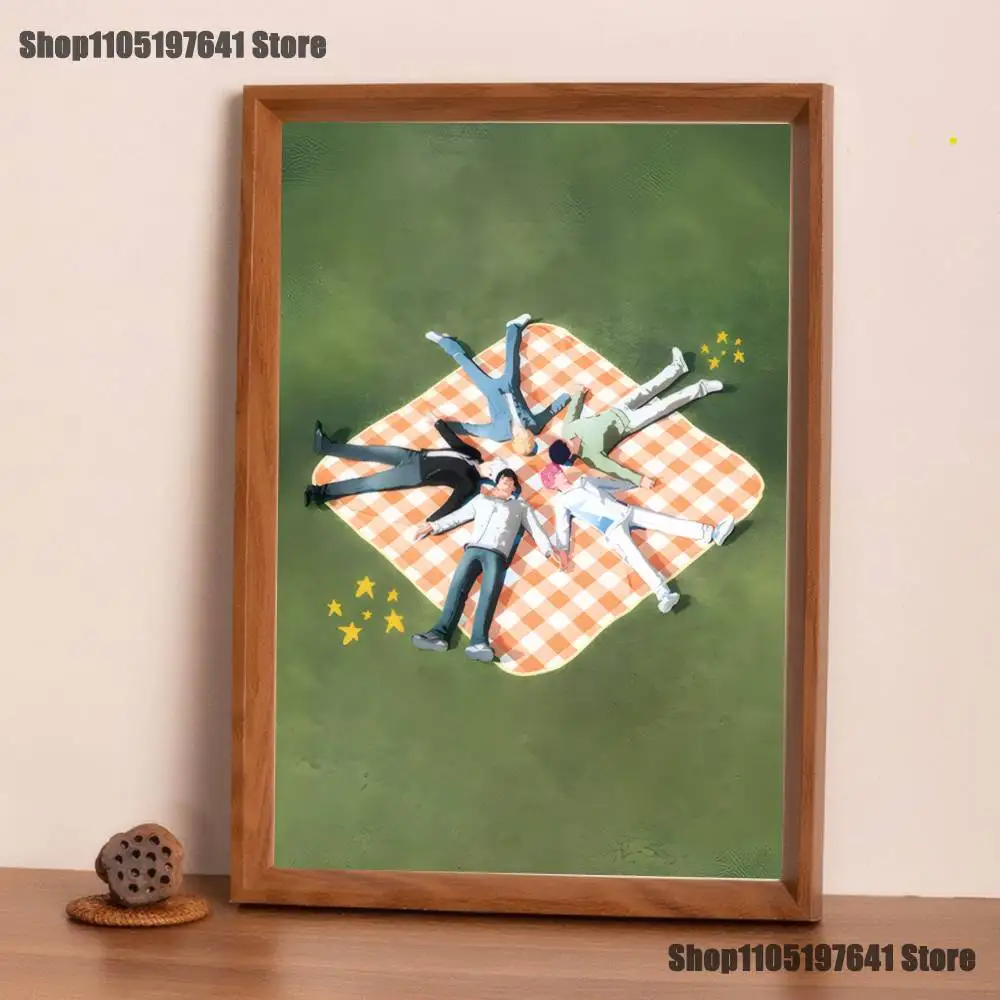 Plave Y-Yejun Noah B-Bamby-ES ملصق يطبع جدار صورة فنية اللوحة هدية غرفة المعيشة مطعم بار كبير ديسمبر ملصق #5