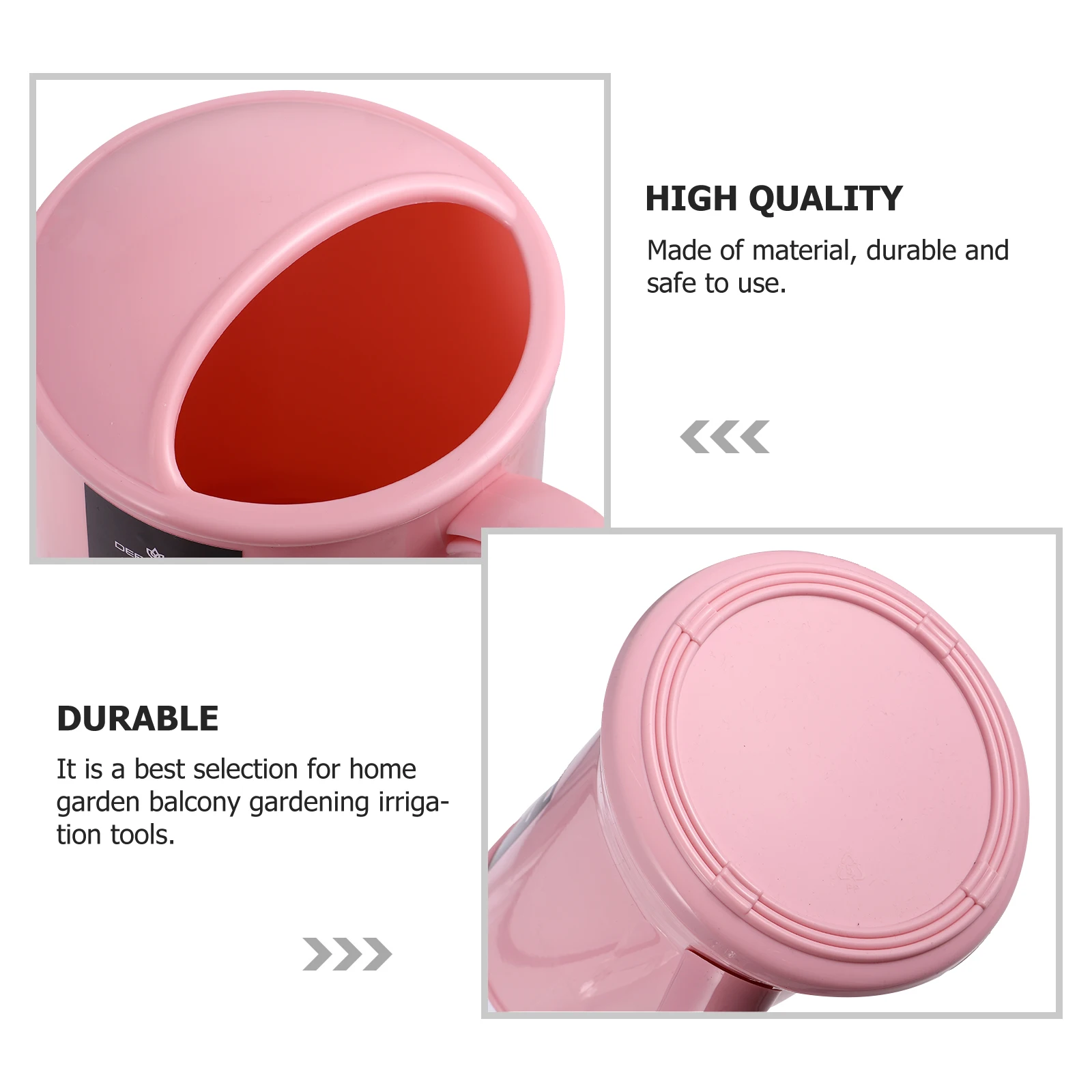 

Clay Watering Pots Large Capacity Durable Plastic Ideal for Plants Garden Flowers Potted Can Household Tool Child