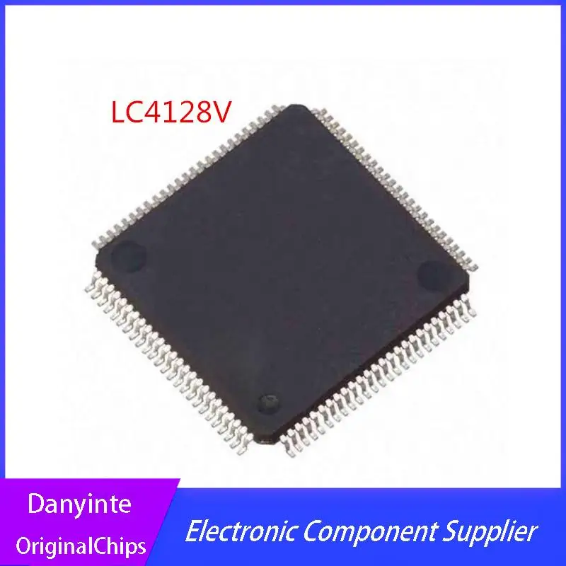 NEW   10PCS/LOT  LC4128V  LC4128V 75TN100-10I LC4128V-75TN100-10I LC4128V-75TN100 TQFP100