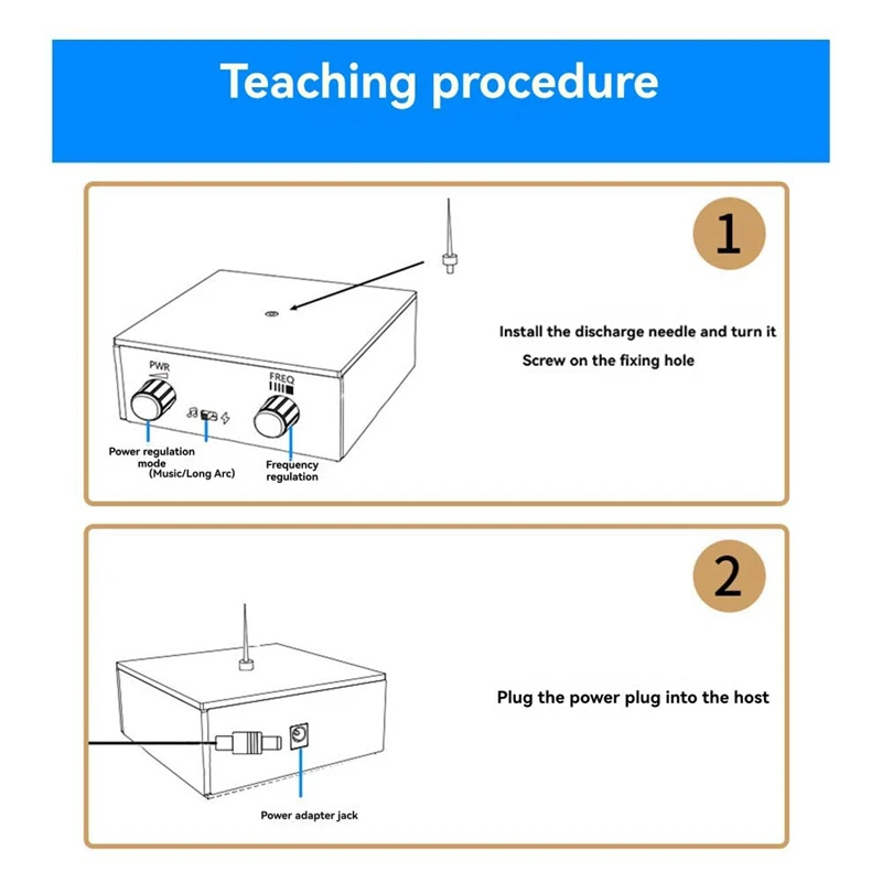 For Tesla Coil Speaker Withwireless Transmission Bluetooth Forarc Plasma Loudspeaker Forscience Experiments Andteaching EU PLUG