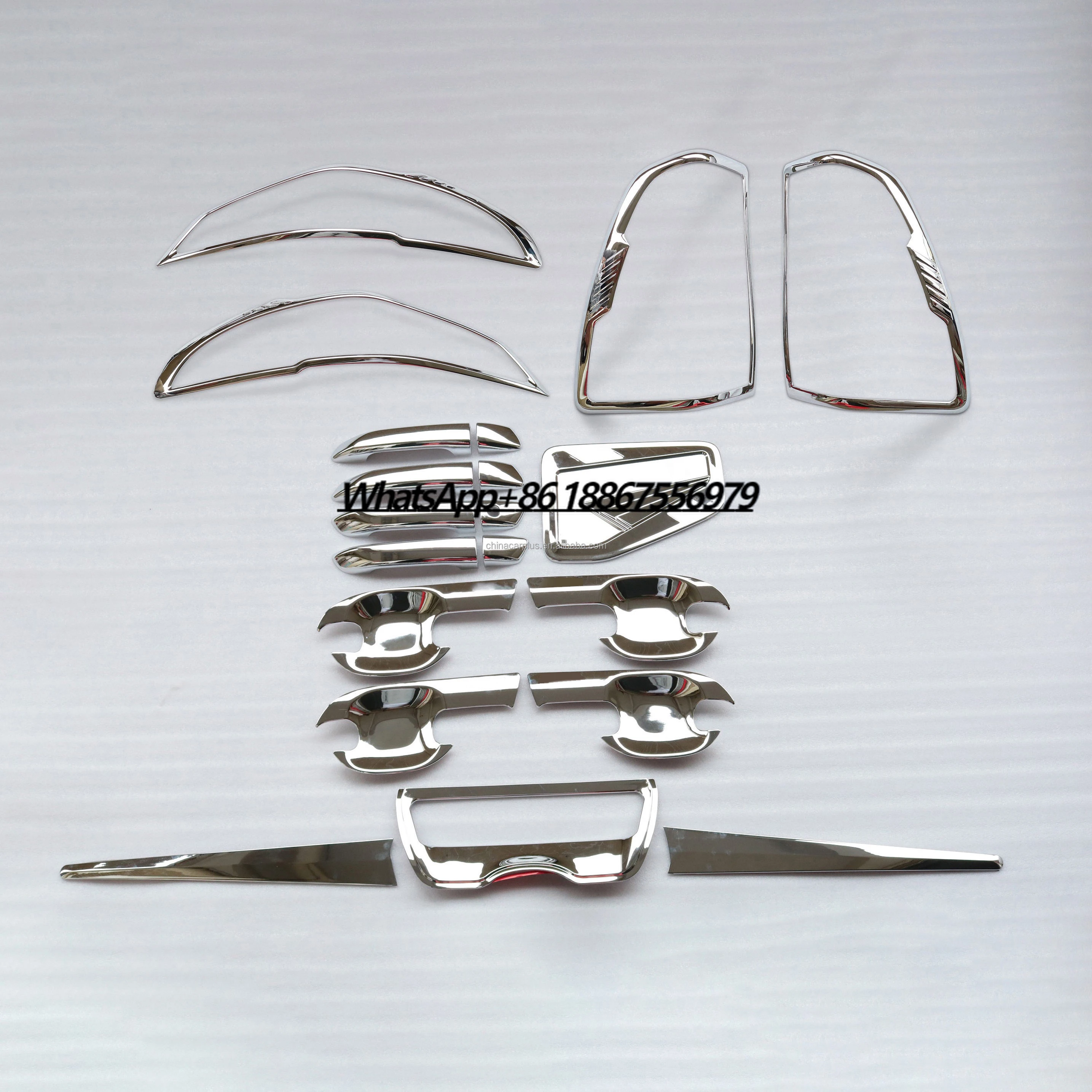 car chrome accessories kit for BT50 2021 auto accessories kit