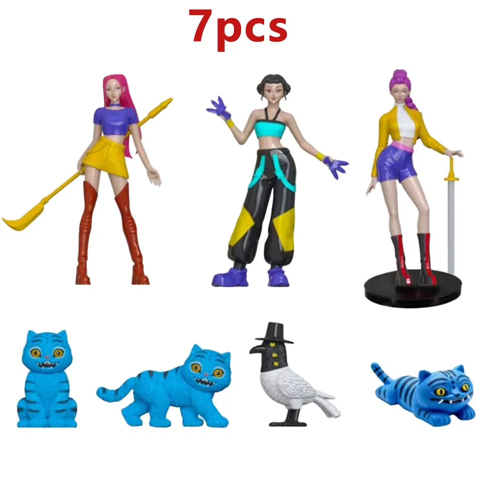 Figurka Anime Demon Slayer 2025 Rumis Miras Zoeys Tygrys Figurka Zabawka Dekoracja na Biurko Statuetki Ozdoba Prezent Urodzinowy dla Dziecka