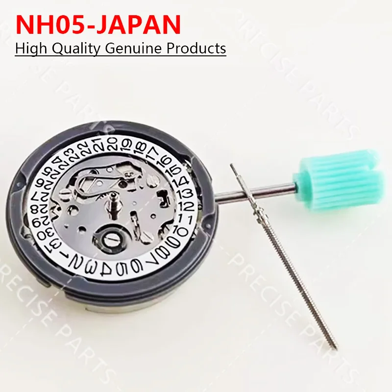 حركة ميكانيكية NH05 يابانية مستوردة، حركة NH05 جديدة، ملحقات ساعة Malendar الساعة 3 #1