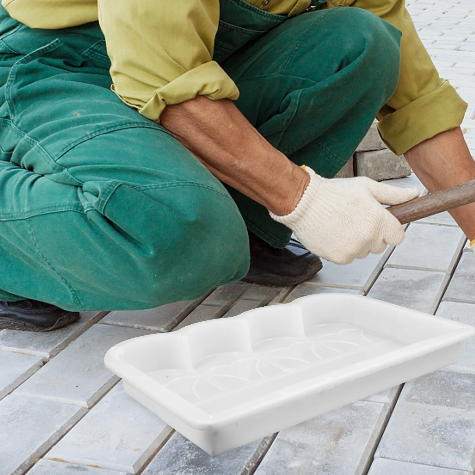 

Cement Tool Brick Fences Flower Bed Multiple Use Mold Multiple Use Brick Mold Mould Plastic Garden Decor