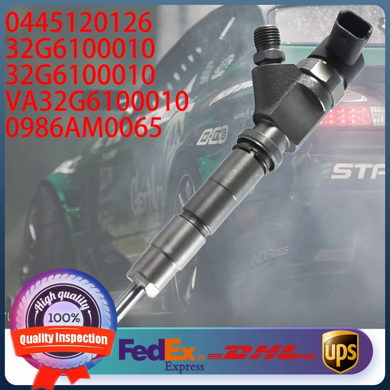 

Common Rail Injector 0445120126 32G6100010 32G6100010 VA32G6100010 0986AM0065 for Mitsubishi YN33CRD Engine Kobelco SK130 SK140