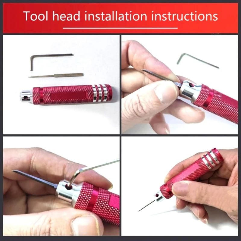 Primes Model Scriber CarvedScribe Wire HobbyCutting Tool Chisels 0.1-2.0mm