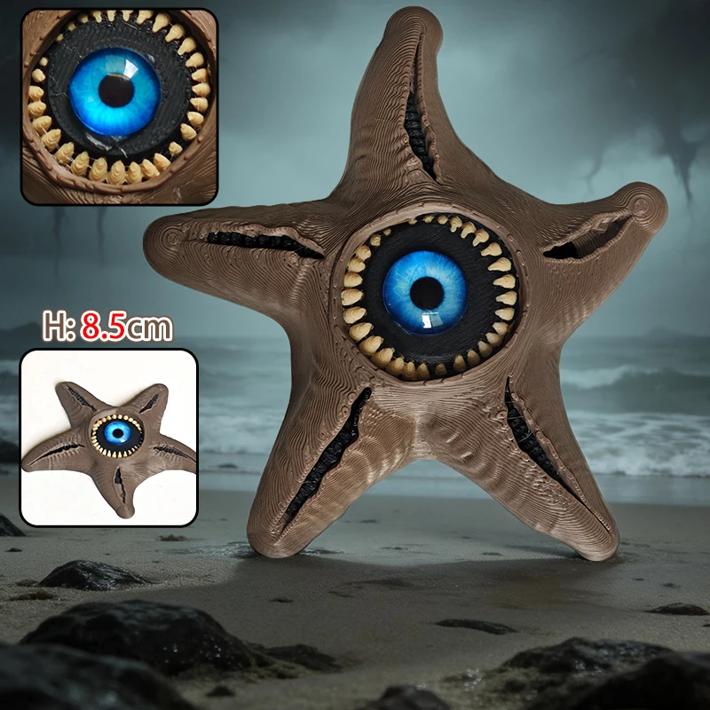 Neue 3D-gedruckte Sea Eater Bloop Gran Maja Actionfigur Modell Spielzeug Weihnachtsgeschenk Bewegliche Gelenkfigur Tieflautsprechendes Bloop Seemonster Figurine – Detail 13