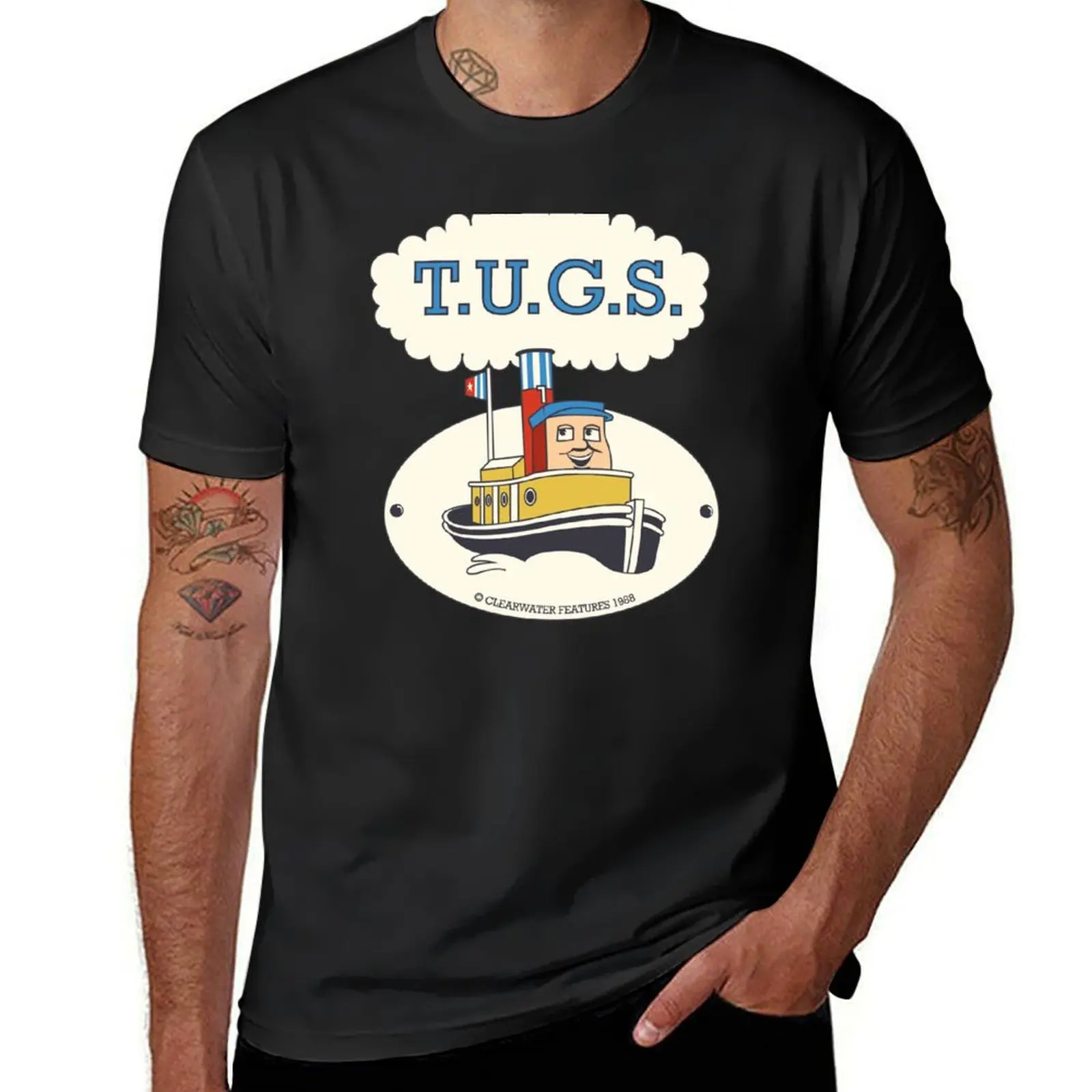 TUGS 1988 T-Shirt Blouse funnys Men's t-shirts