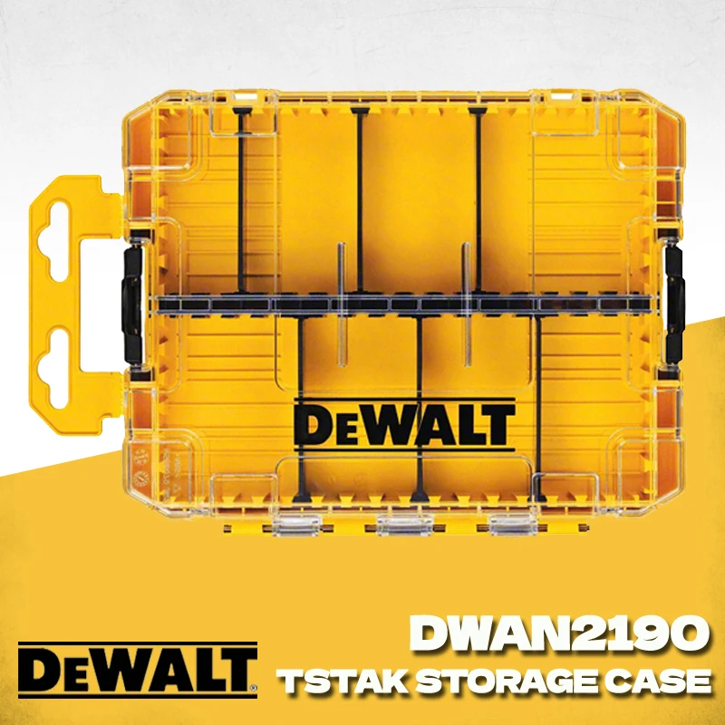 DEWALT TSTAK Tough Storage Case Screwdriver Bit Parts Storage Box DT70800 DT70801 DT70803 DWAN2190 DT70839 DT70716