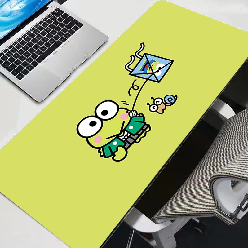لوحة الماوس كيرو كيرو كيروبي Kawaii XXL أنيمي ألعاب اللوحي Varmilo لوحة المفاتيح السجاد Kawaii ملحقات ألعاب الكمبيوتر المحمول لوحة الماوس #4