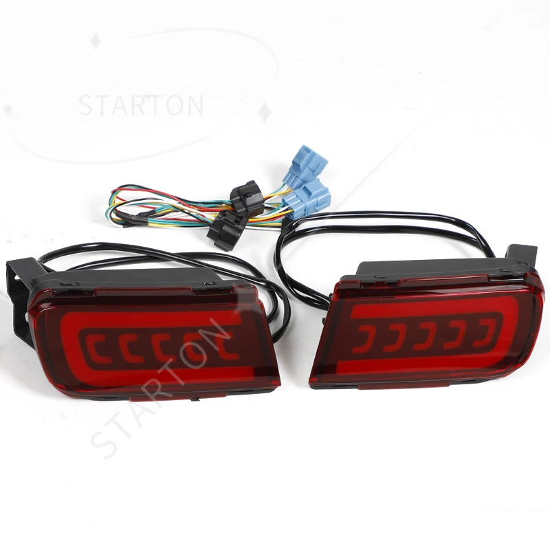 For Toyota Land Cruiser Prado 150 2010-2023  Bumper Light Upgrade Exterior Accessories Lc150 Brake Rear Fog Lamp Turn Signal
