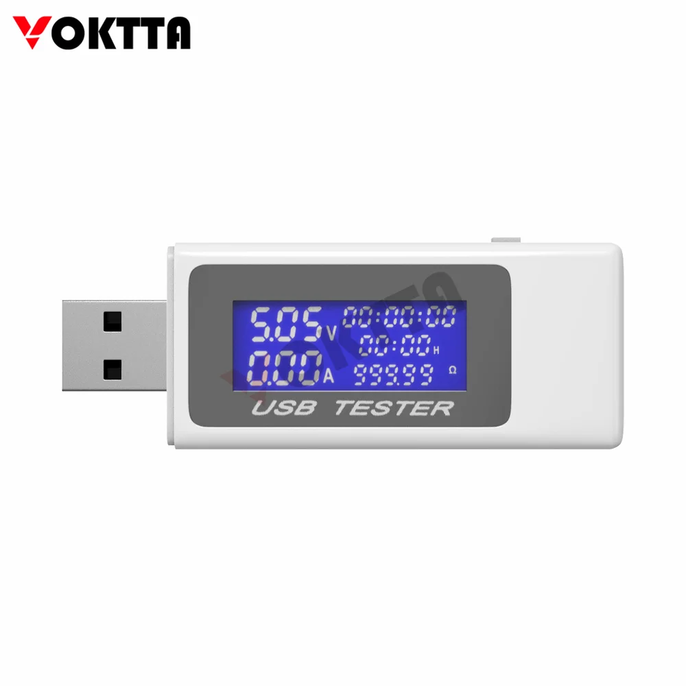 KWS-1705A USB Voltage and Current Charger Tester 0-999.99Ω 0-150W Notebook USB Sub-interface