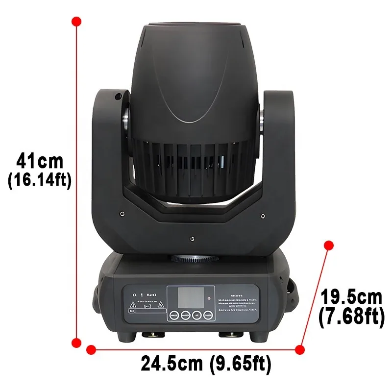 Grace 150W Disco Cabeza Movil Dj Wedding LED Moving Head Stage Light Beam Spot Movinghead