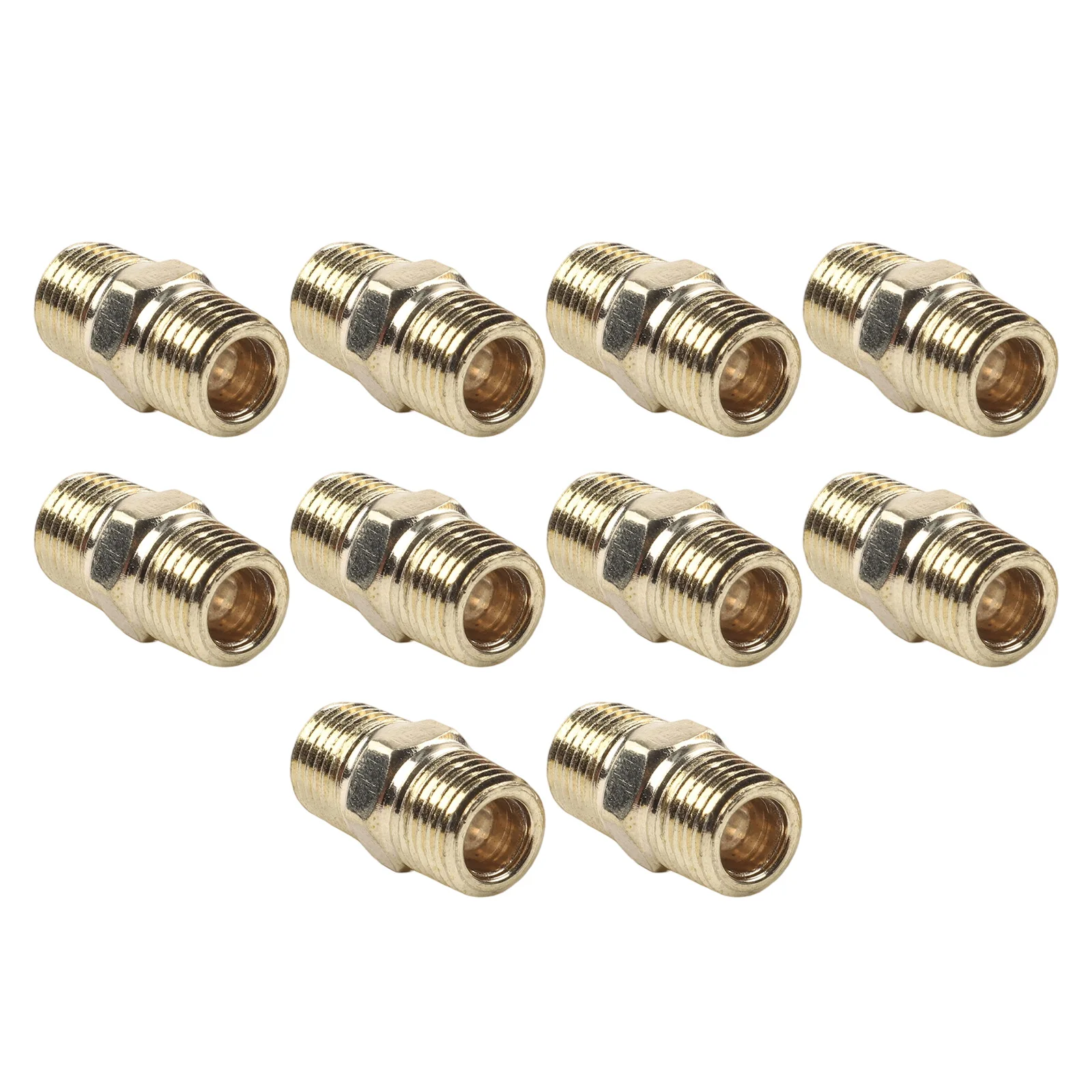 Plumbing Connections 27mm Size Brass Pipe Adapter Brass Compression Connector For Air And Water Quick Connector