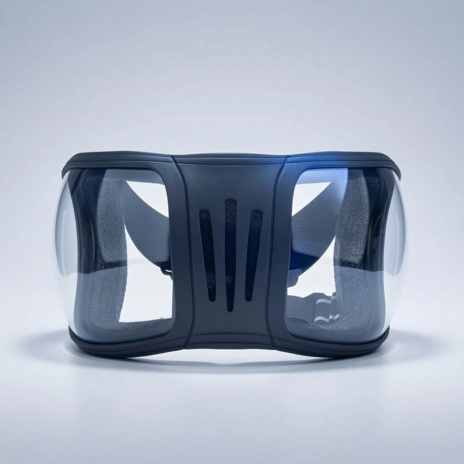 Horse Eye-Protection Mask Ventilated Horse Mask with Transparent Lens Livestock Eye Guard Reliable Open Front for Horses