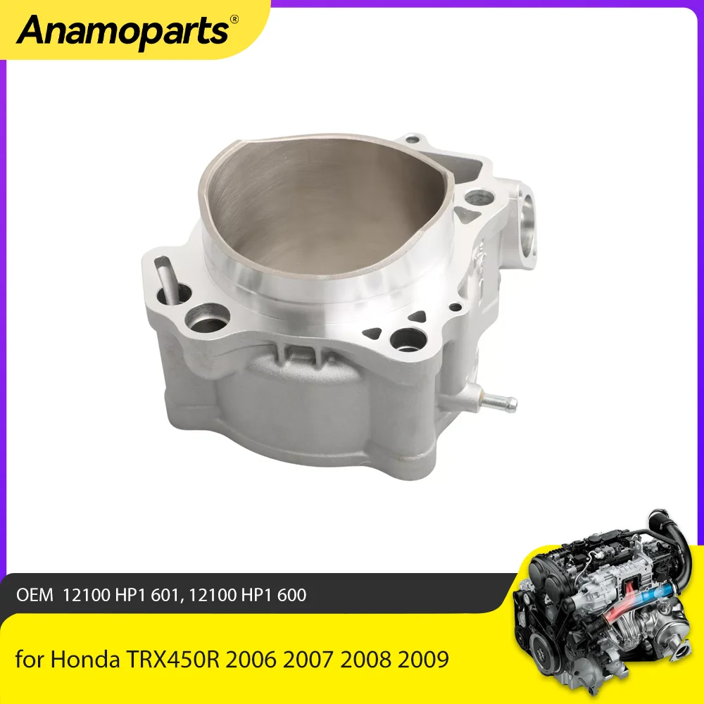 ATV 450cc STD 96mm 2006-2014 For Honda TRX450R TRX450ER 12100-HP1-601 Cross-country Motor Engine Parts Ceramic Cylinder Block