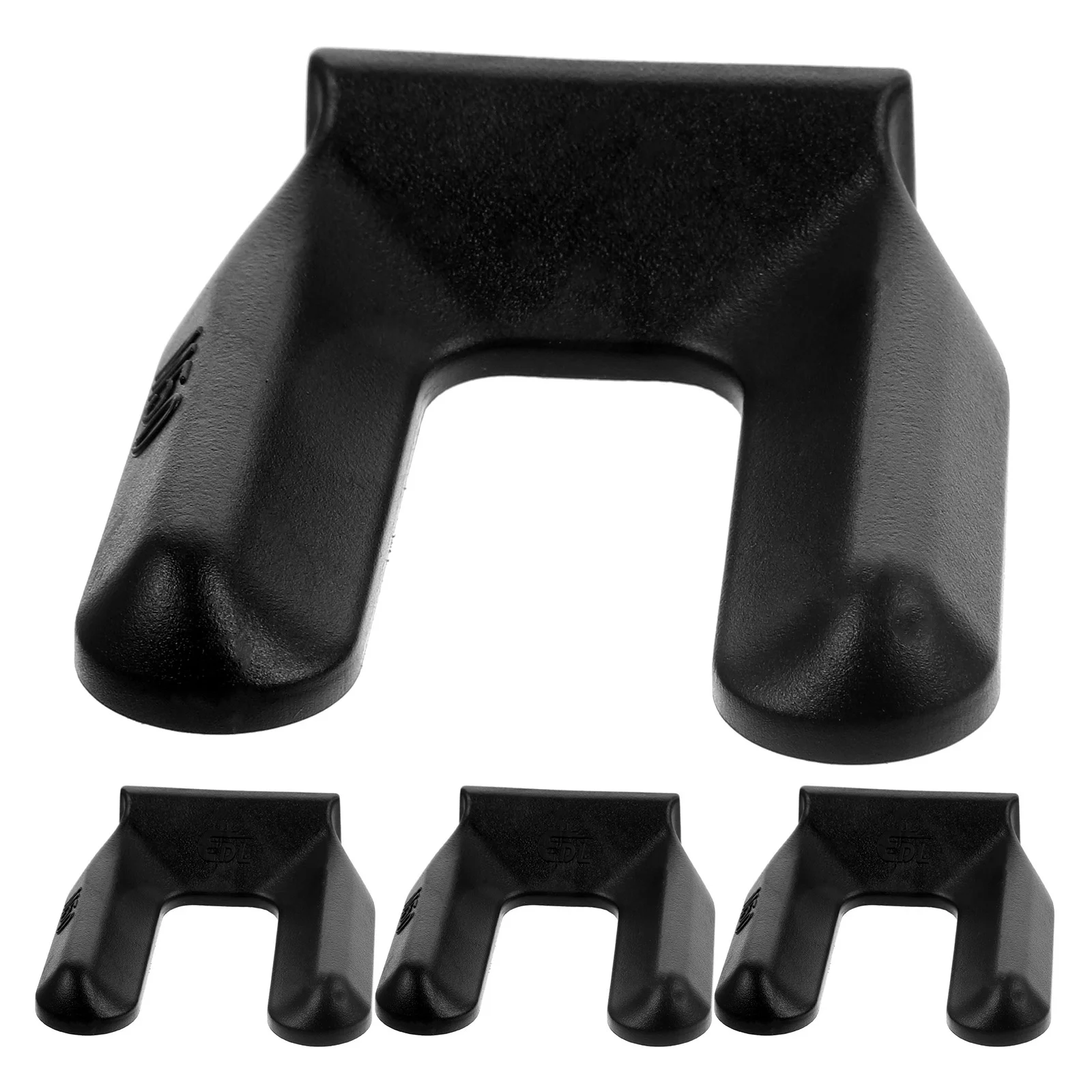 

4pcs Chair Caster Stopper Clamping Slot Fixator Wear-Resistant Furniture Leg Caps Floor Protectors For Table Chair Bar Stool