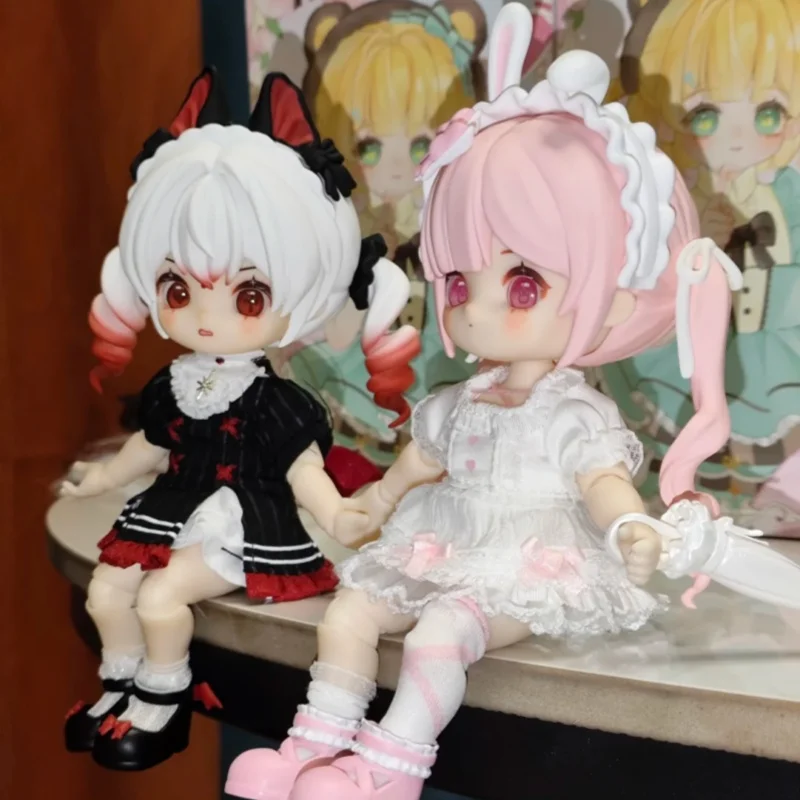 

Nagi Beast Cub Illusion Record Series Blind Box Cute Action Anime Figure Model Surprise Mystery Girls Gift Box Dolls Girls Gifts