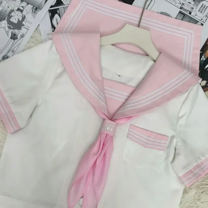 Costumi Cosplay Anime ins Studente giapponese Scuola Uniforme da marinaio Donna Vestito di carnevale di Halloween Vestito da cameriera Carino Gioventù adolescente