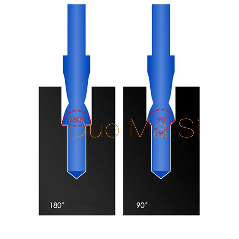 1PCS Counterbore Twist Step Drill 90/180 Gradi contenente cobalto HSS M3 M4 M5 M6 M8 M10 M12 Foratura dei metalli Smusso Step Drill