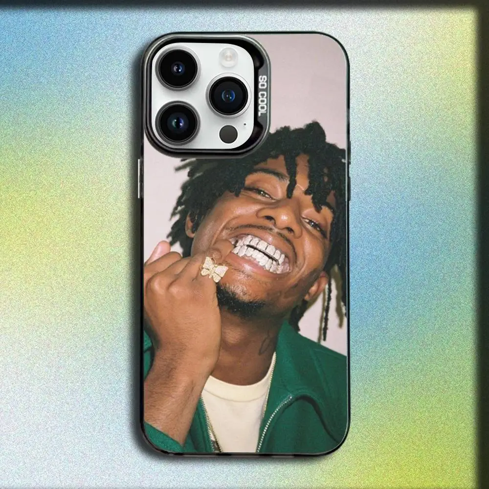 P-Playboi R-Rapper Carti Phone Case For iPhone 17,16,15,14,13,12,11,Pro,Max,Plus,E,SE4,Air,Mini Black IMD Box