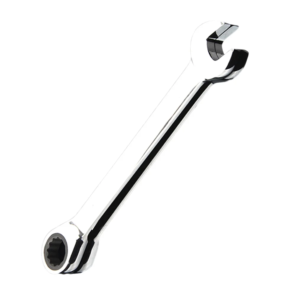 

17Mm Dual Head Wrench Spanner Heavy Duty Offset Ring Tool For Home Factory Repair Ratchet Spanner Dual Head Wrench Hand Tool