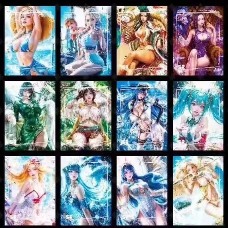 New Style Sexy Naked Card Limited Sale ACG Goddess Story,Bikini Big Boobs Cute Big Ass Wife Card Collection Blind Box Gift