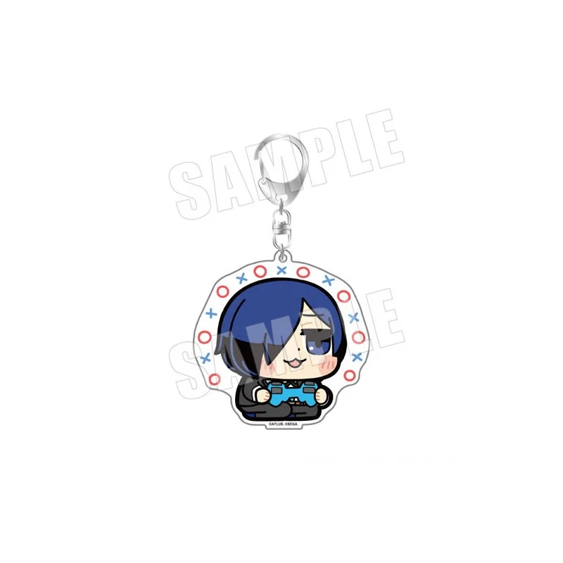 6cm Acrylic Keychain Persona Joker Yu Narukami Bag Pendant Cosplay Double Sided Keyring Charm Collection Car Key Accessories Day