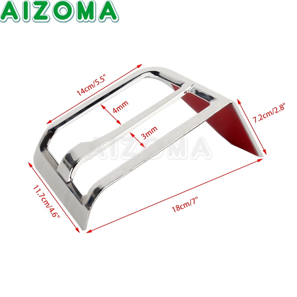 For Honda Goldwing GL 1800 F6B GL1800 Tour DCT Airba 2018 2019 2020 Front Chrome Speaker Grille Cover Motorcycle Accessories ABS