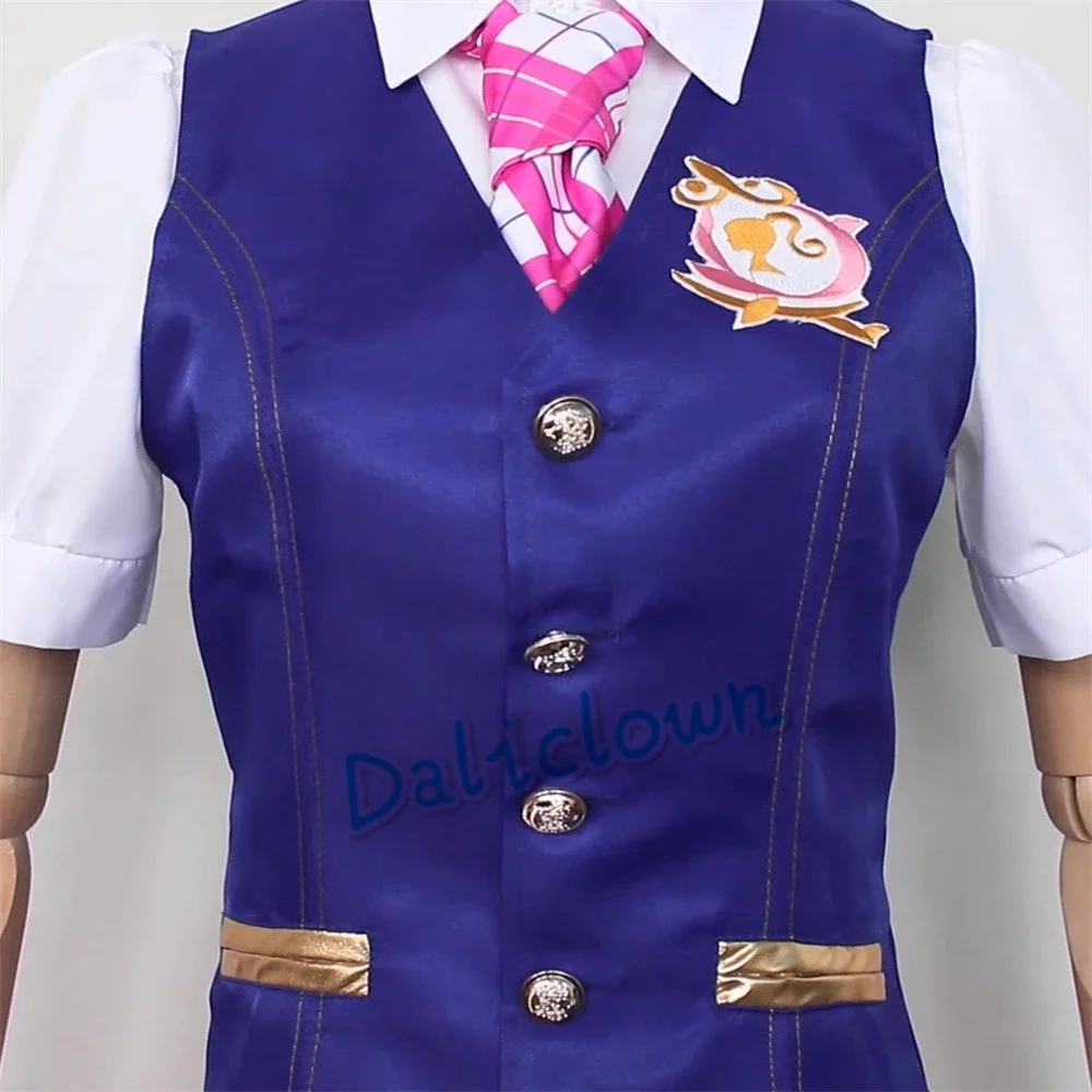 Princess Charm School Uniform Girl Sophia Blair Willows Delancey Devin Anime Cosplay Costume Lolita Dress Halloween Outfit Women