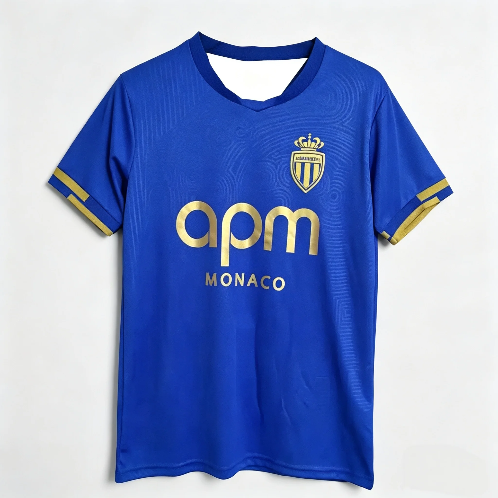 26-27 New AS Monaco Men 3D Print Football JerseyY2K Oversized Family Casual  Quick Dry breathe unisex T-shirt